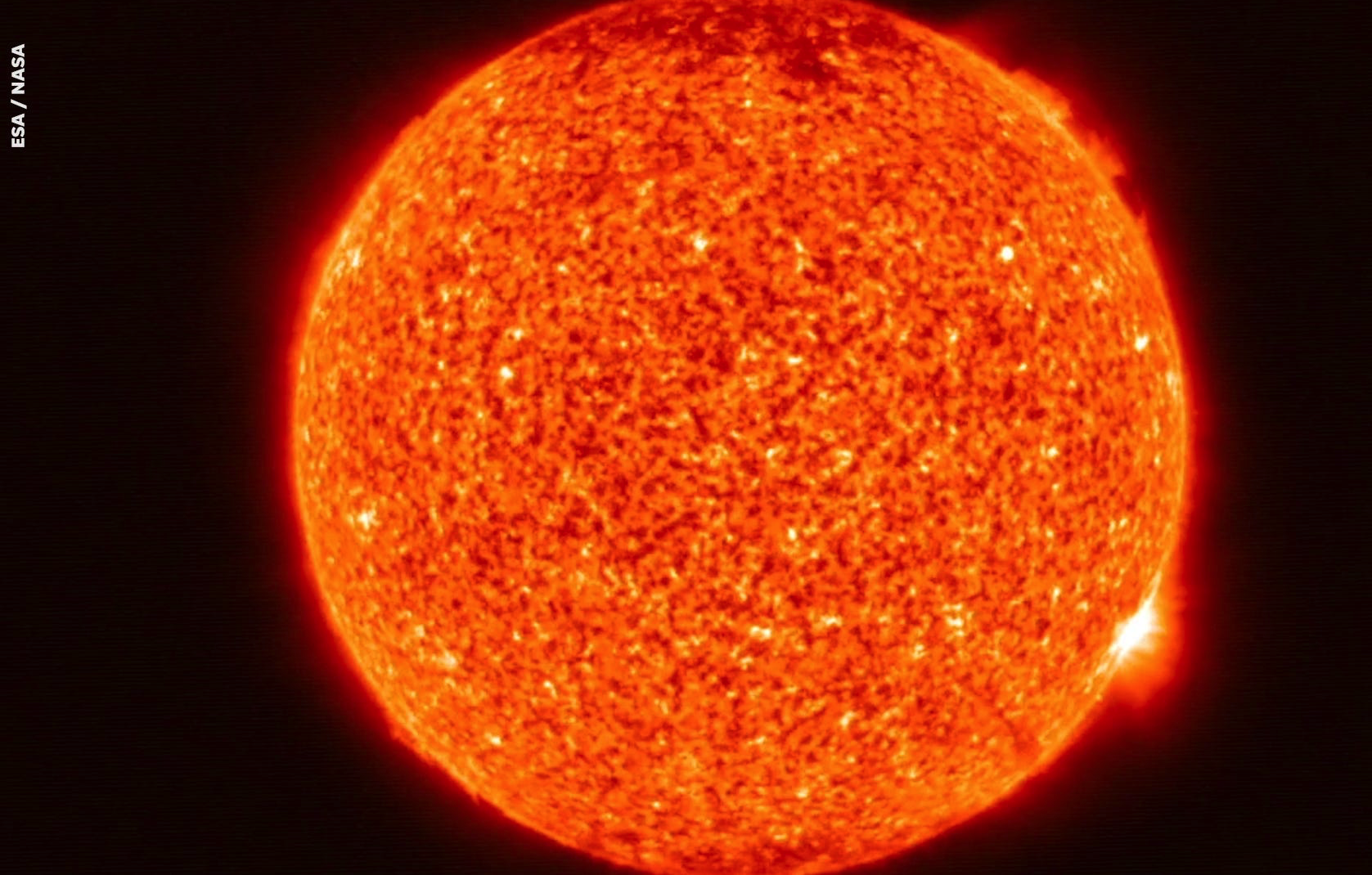 closest image of the sun - courtesy of nasa